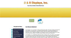 Desktop Screenshot of dbdisplaysinc.com